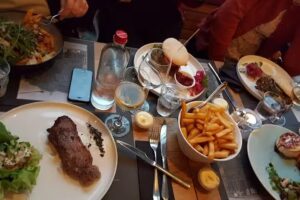 Aan het strand van Oostende