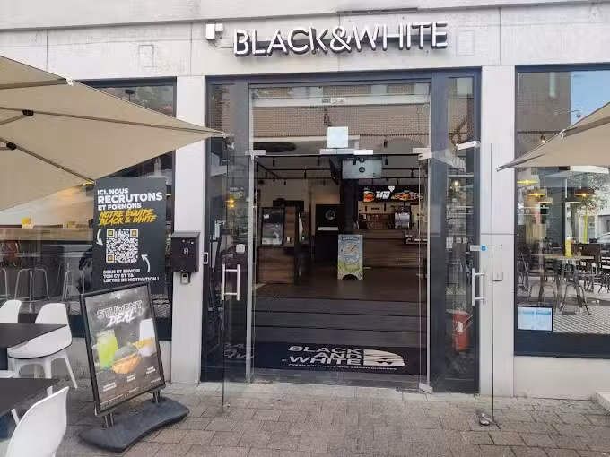 Burger Noir & Blanc La Louvière