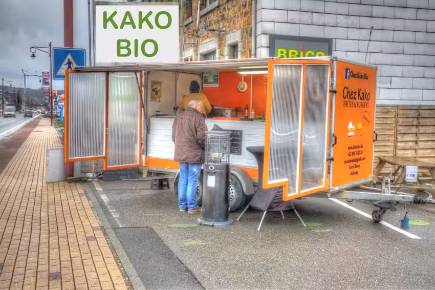 Chez kako Burger Bio Local