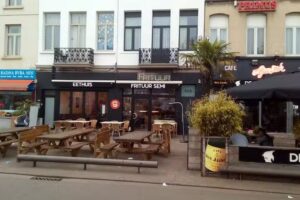 Restaurant de frites semi