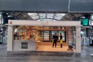 EXKi Flughafen Brüssel, Abflughalle