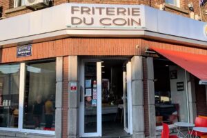 Ecke für Pommes frites