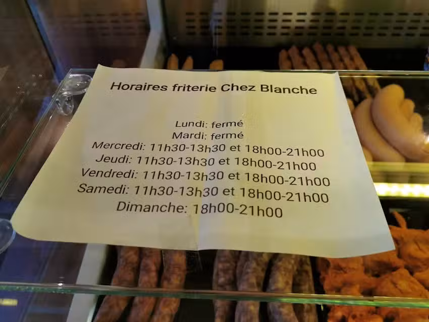 Friterie Chez Blanche