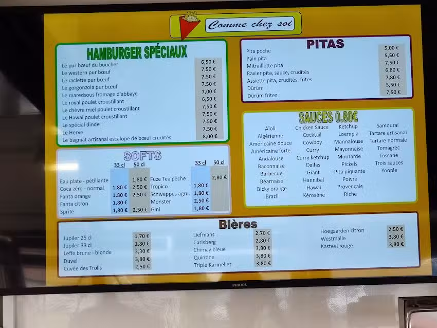 Frittarie Comme chez soi