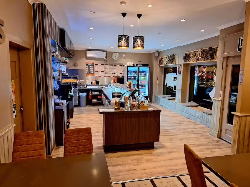 Maison de village de friterie