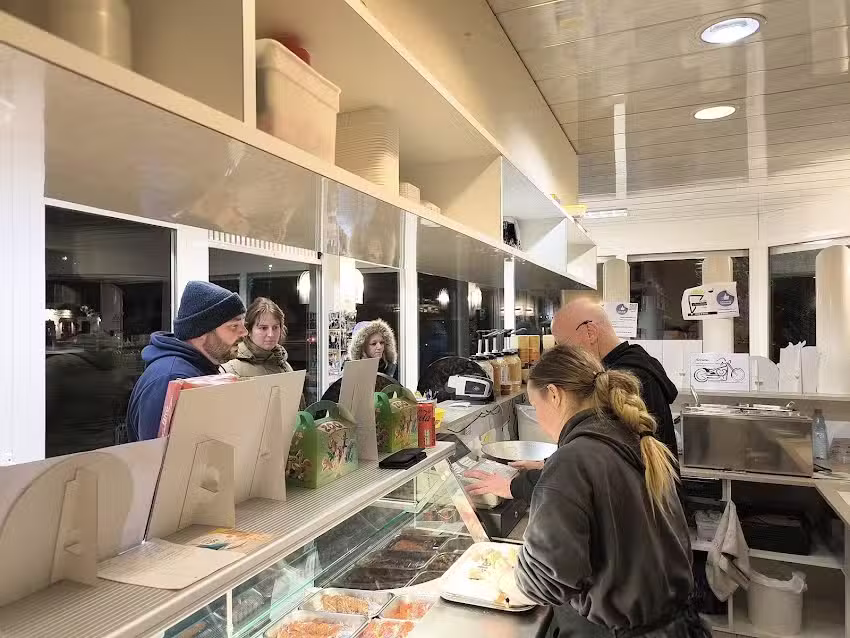 Pommesbude in unserem Dorf