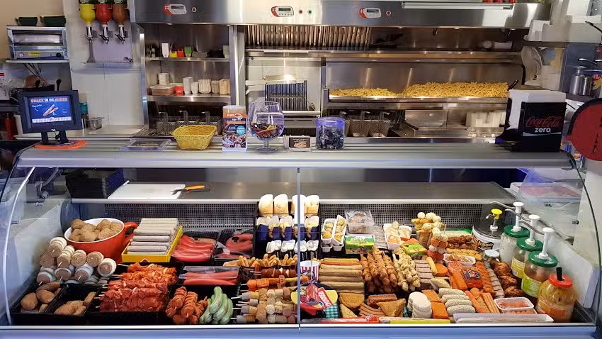 Pommesbude ‚t Pleintje im Luc