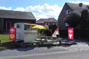 Le stand de hamburgers &lsquo;t Hapje