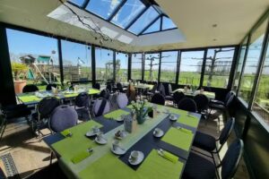 Terrasse de la ferme De Vliethoeve