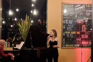 (Jazz) Kaffee Damast, bistro van Texture