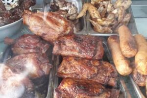 Hähnchen am Spieß Pollet