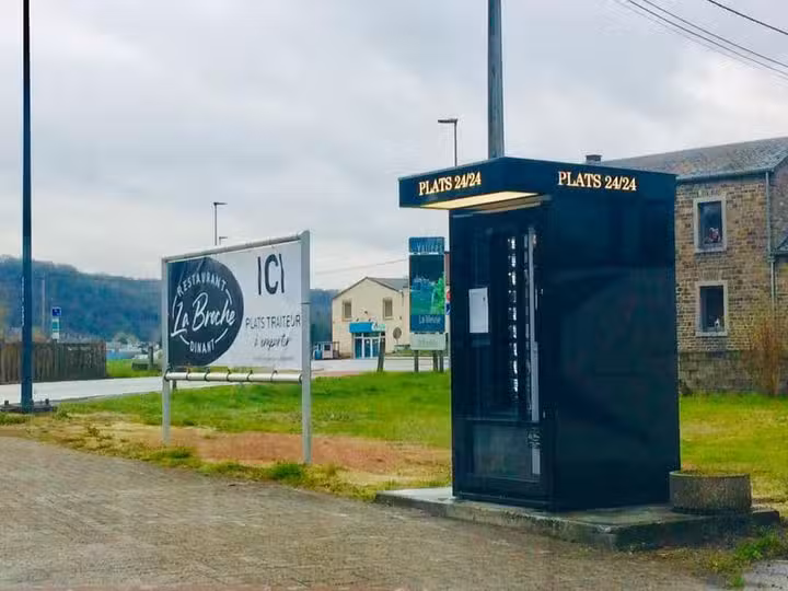 La Broche distributeur de plats préparés 24h/24 7j/7