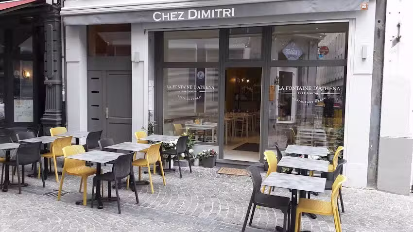 La fontaine d’Athena – Chez Dimitri