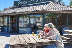 Der Imbiss von Baugnez