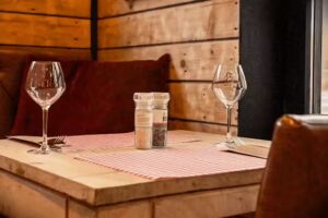 La terrasse du chalet