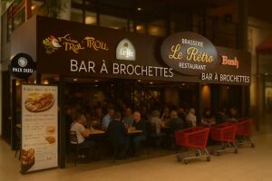 Le Rétro – Bar à Brochettes & Brasserie Cora Châtelineau