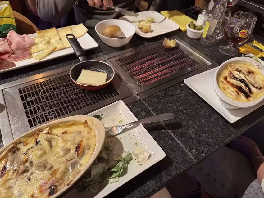 Der Fondus de la Raclette