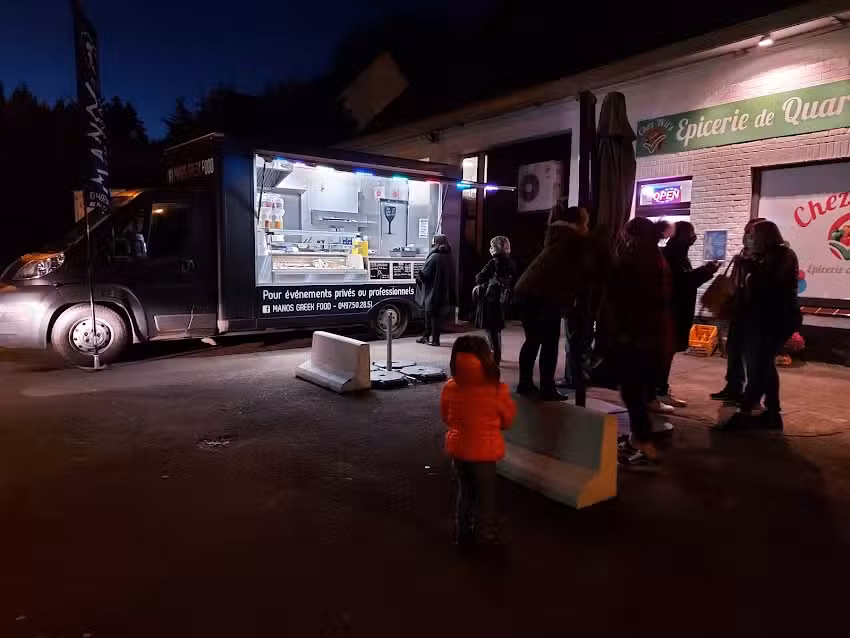 Camion-restaurant grec Manos