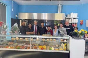 Collation à la station