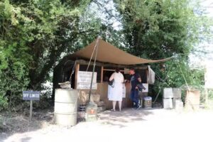 Roues de guerre historiques du point d&rsquo;approvisionnement