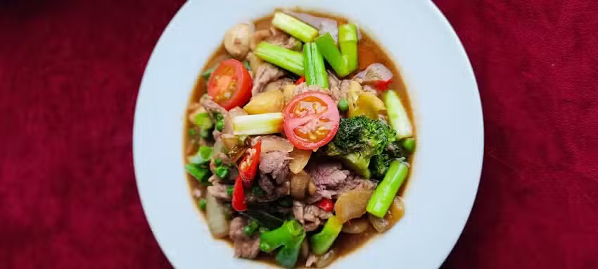 Repas thaïlandais