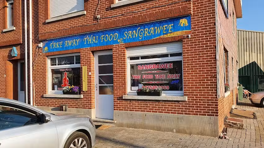 Thailändisches Essen zum Mitnehmen Saengrawee